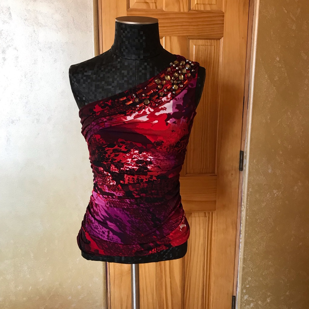 Cache One Shoulder Top